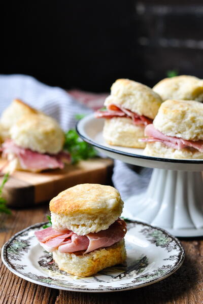 Virginia Country Ham Biscuits