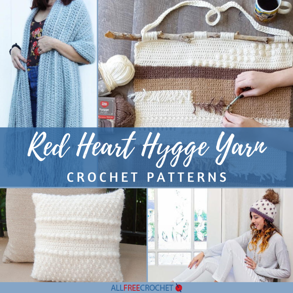30  Red Heart Hygge Yarn Crochet Patterns AllFreeCrochet com