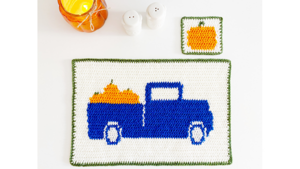 Fall Placemat & Coaster Set