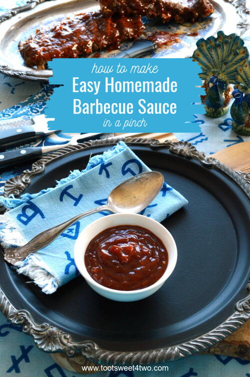 How To Make Easy Homemade Barbecue Sauce In A Pinch