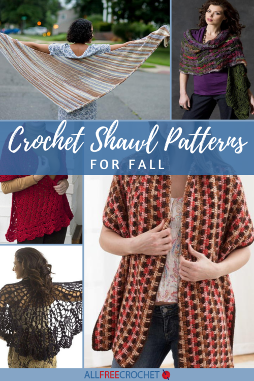 7 Crochet Shawl Patterns for Fall