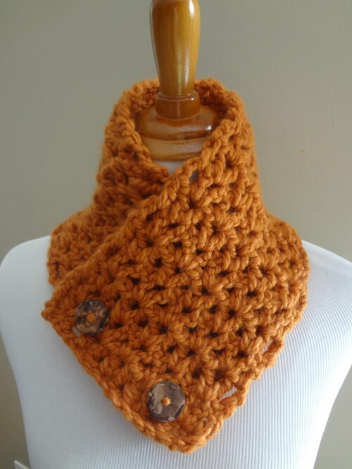 Butternut Squash Neckwarmer