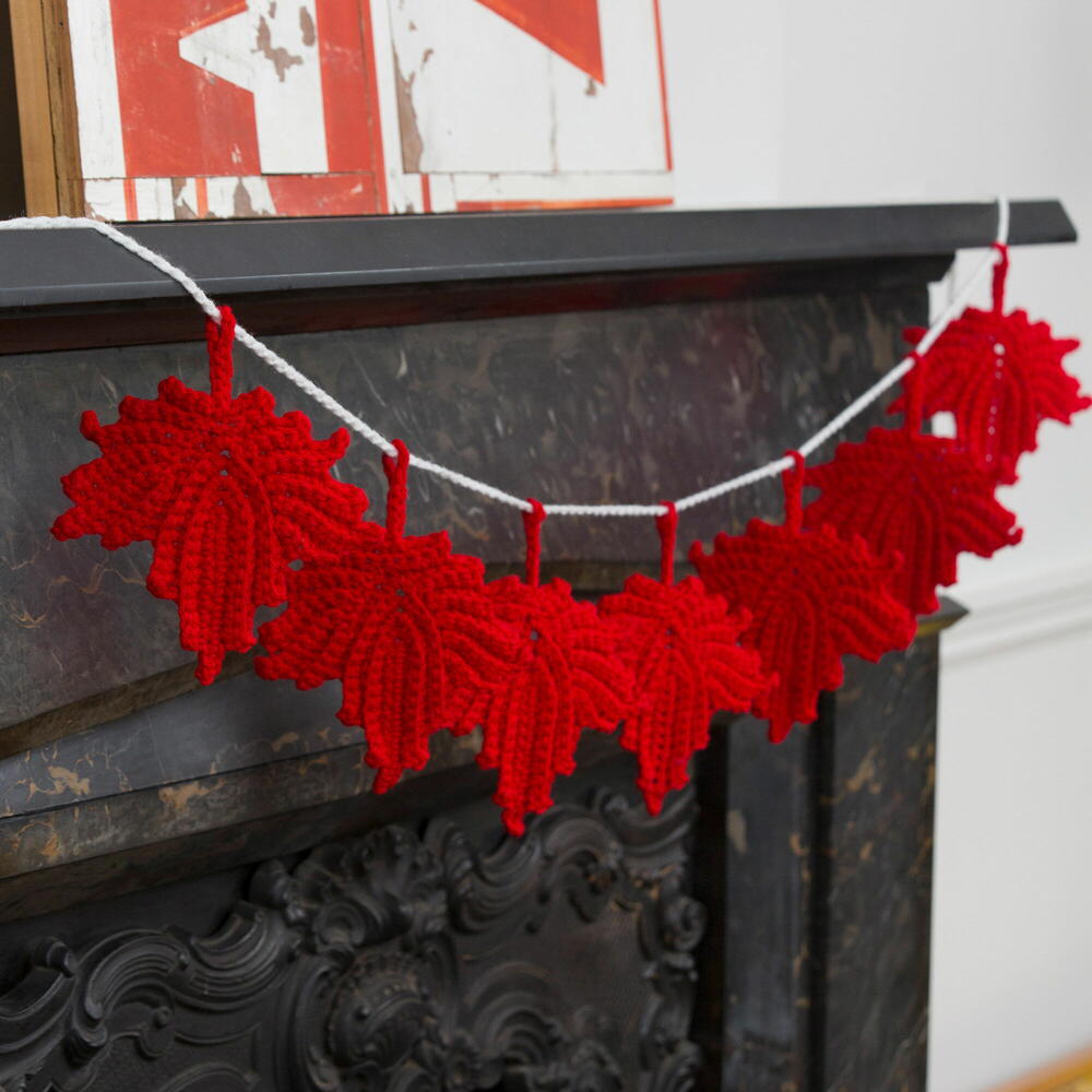 Maple Leaf Fall Crochet Decor AllFreeCrochet com