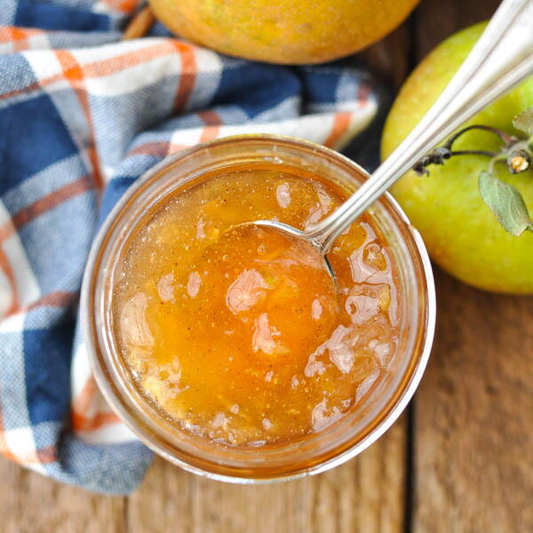 Spiced Apple Pear Jam