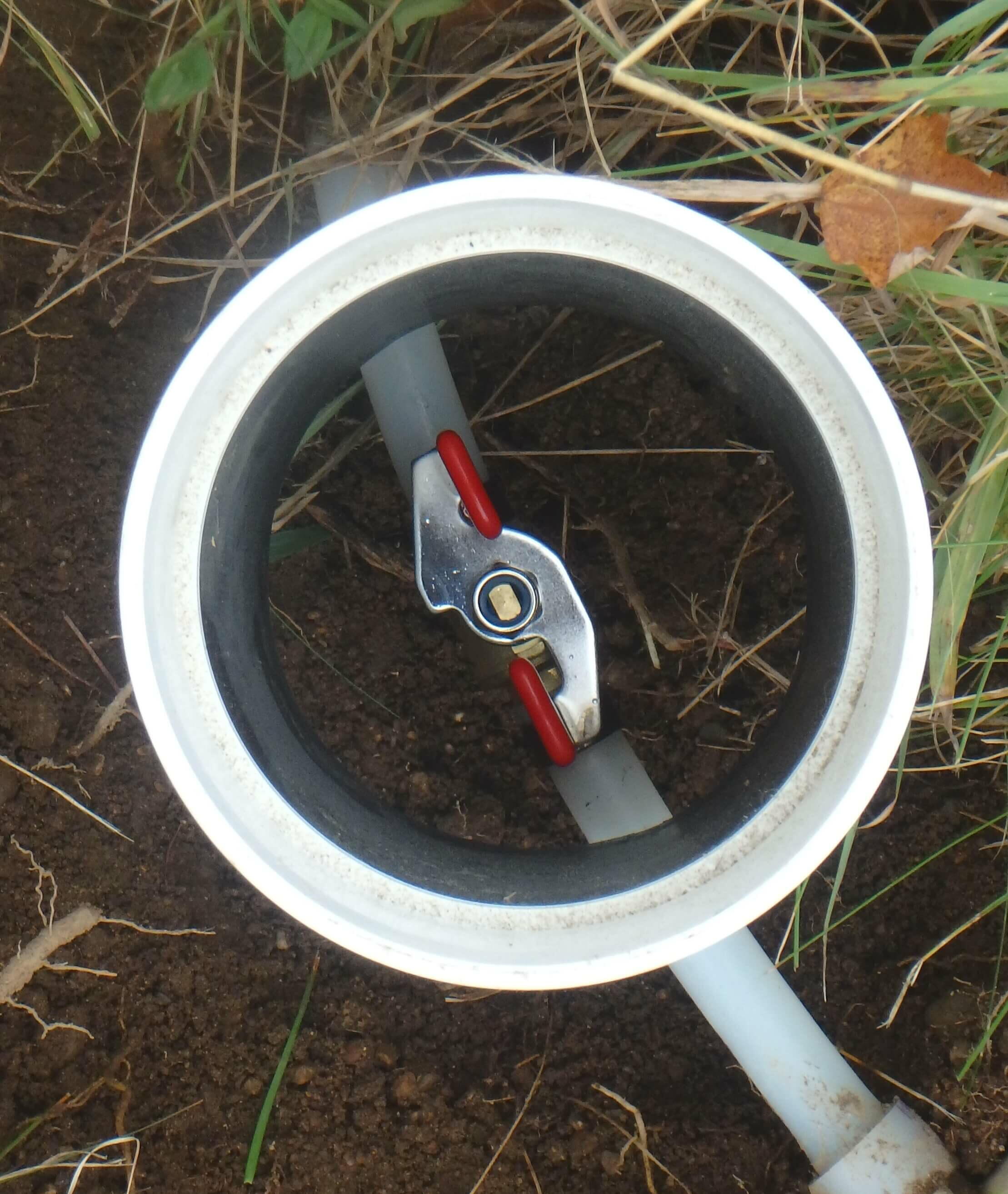 Add Shut-off Valve For Outside Water | DIYIdeaCenter.com