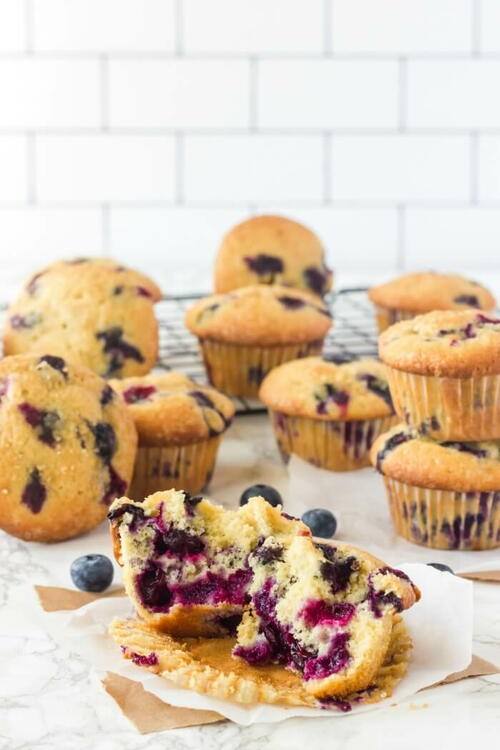 Blueberry Muffins | RecipeLion.com