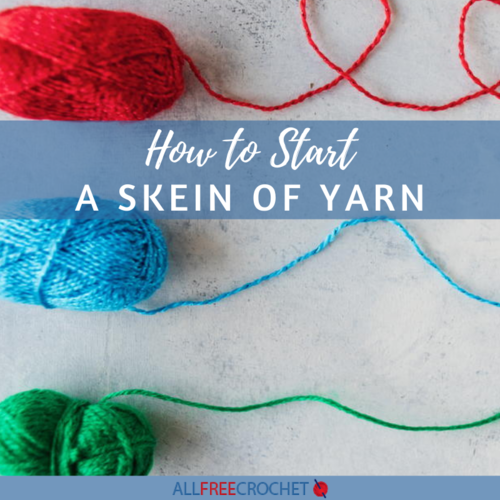 How to Start a Skein of Yarn