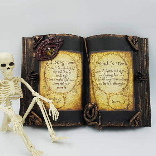 How To Make A Halloween Spellbook