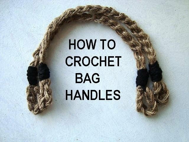 CROCHET BAG HANDLES, Crochet For Beginners