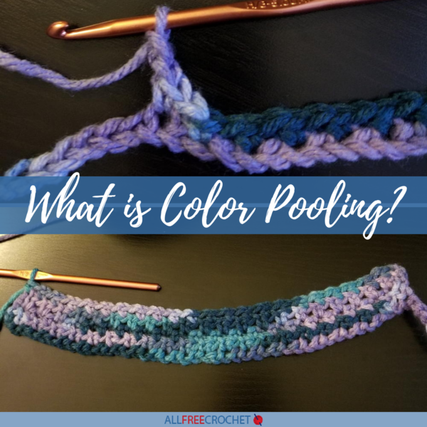 Planned Colour Pooling Tutorial: how to crochet a beanie with 1