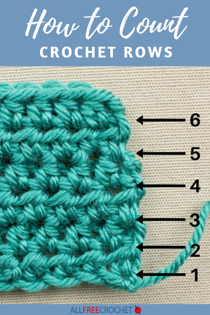 How to Count Crochet Rows