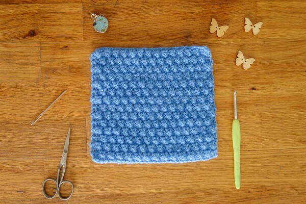Mini Bobble Crochet Stitch For Sweaters