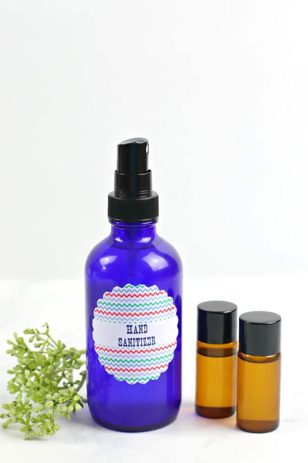 Kid Friendly Hand Sanitizer With Essential Oils