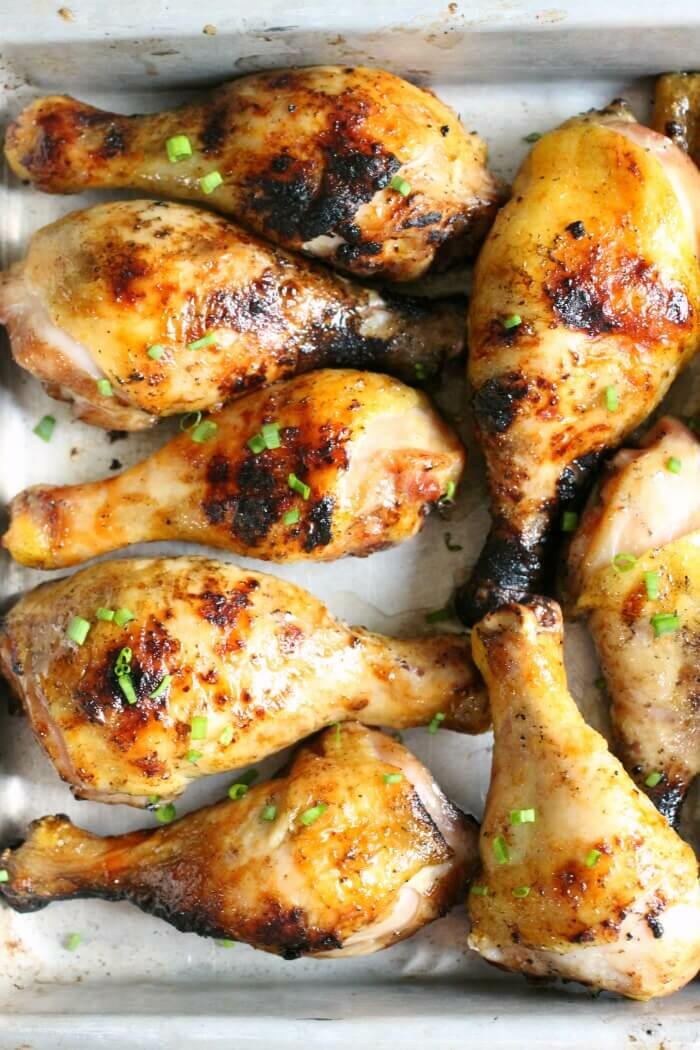 Smoked Chicken Legs | FaveSouthernRecipes.com