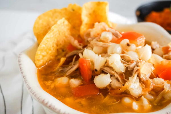 Easy Chicken Posole