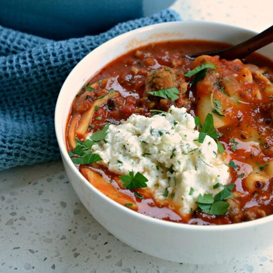 Lasagna Soup