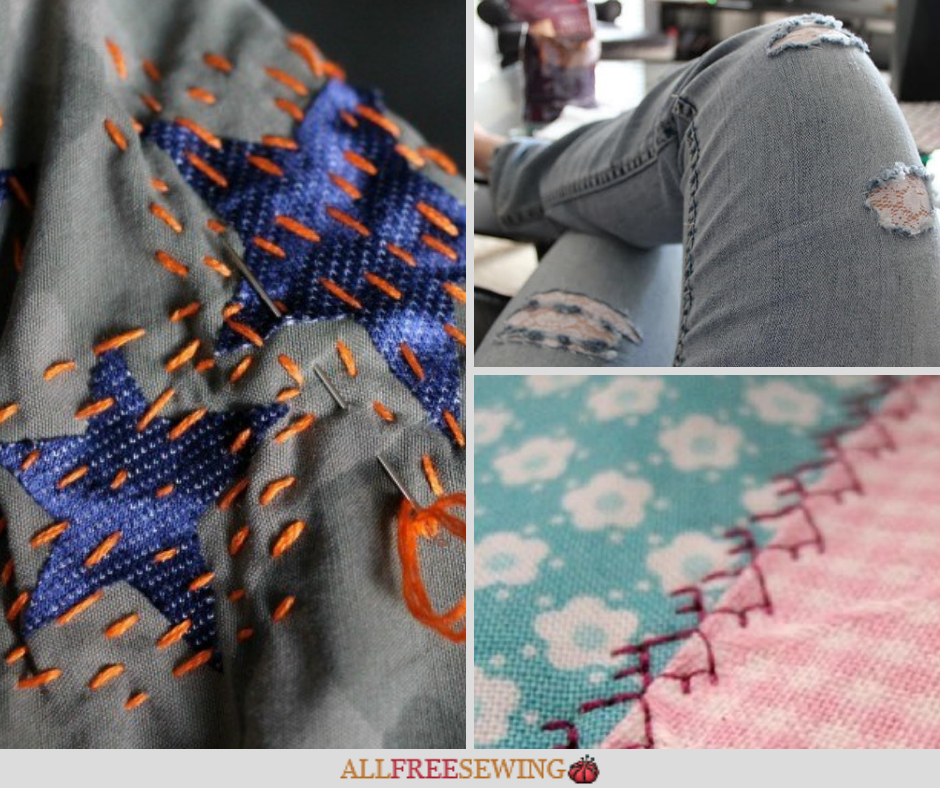 Visible Mending About + How to Do It