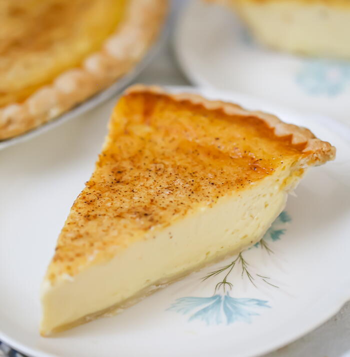 Creamy Custard Pie | RecipeLion.com