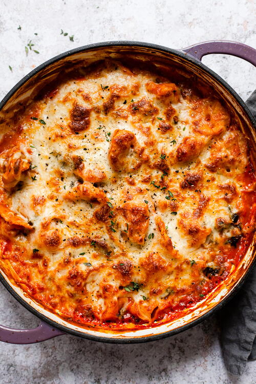 Baked Tortellini Casserole | FaveHealthyRecipes.com