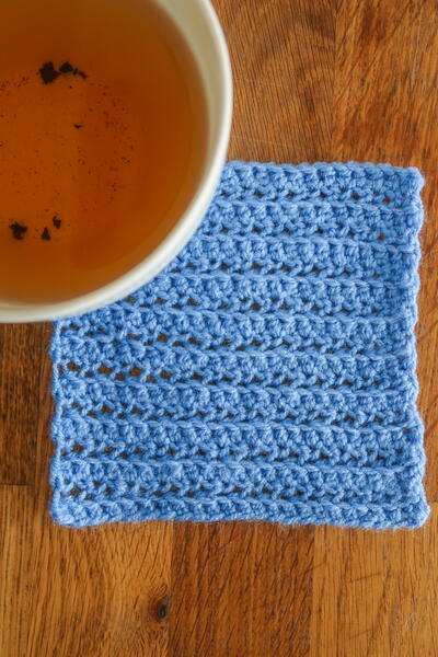 Trellis Crochet Stitch For Summer Garments
