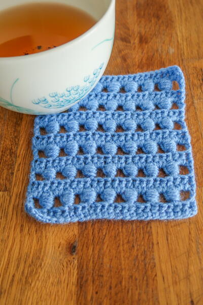 Vase Stitch Easy Open Crochet Stitch