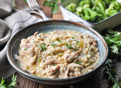 Slow Cooker Chicken And Rice