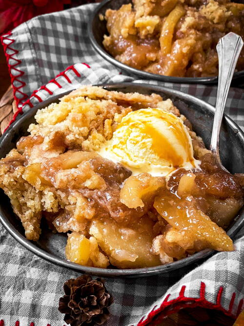 Caramel Apple Dump Cake