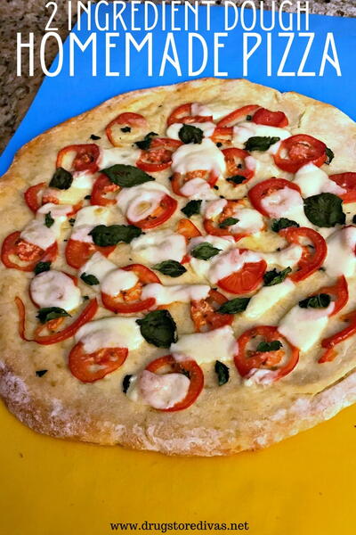 2 Ingredient Dough Pizza