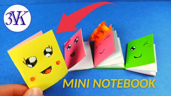 How To Make An Origami Mini Notebook