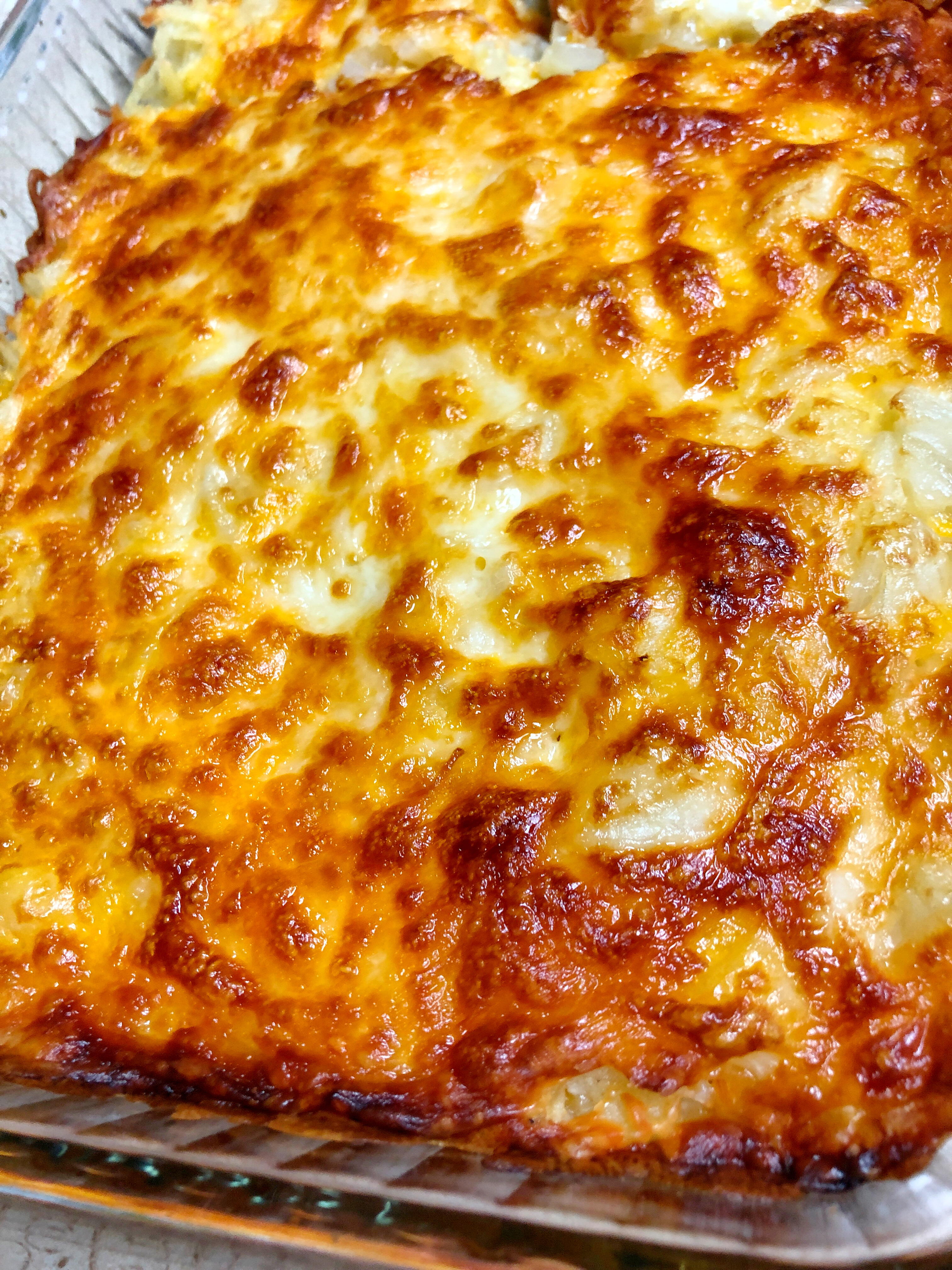 Restaurant-style Hash Brown Casserole | FaveHealthyRecipes.com