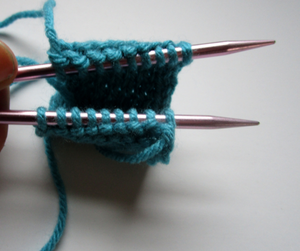 Three Needle Bind Off Step 1.5