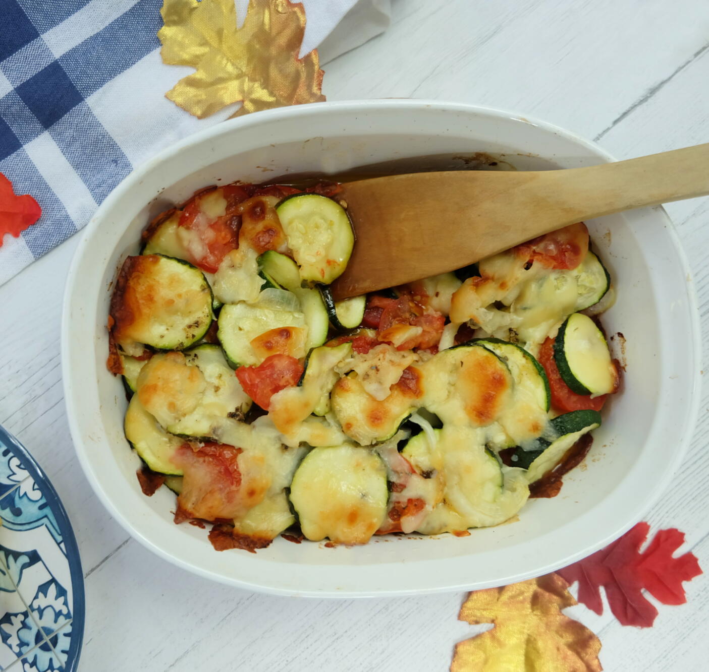 Easy Zucchini Tomato Bake