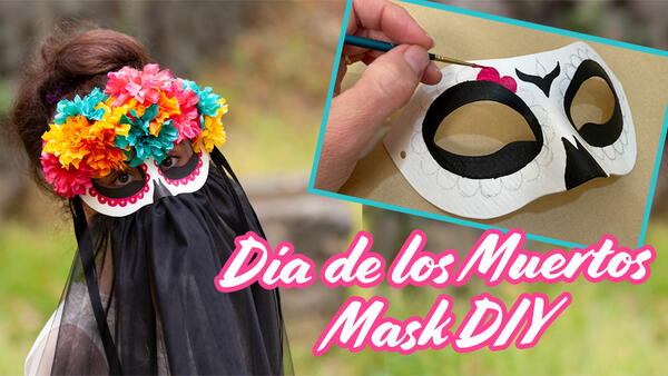 Dia De Los Muertos Mask 