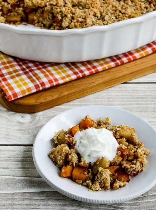 Pumpkin and Apple Crumble