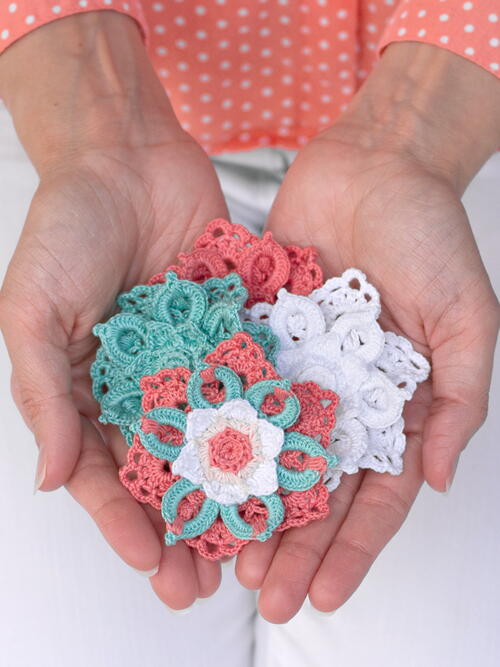 Tropical Flower Crochet Pattern