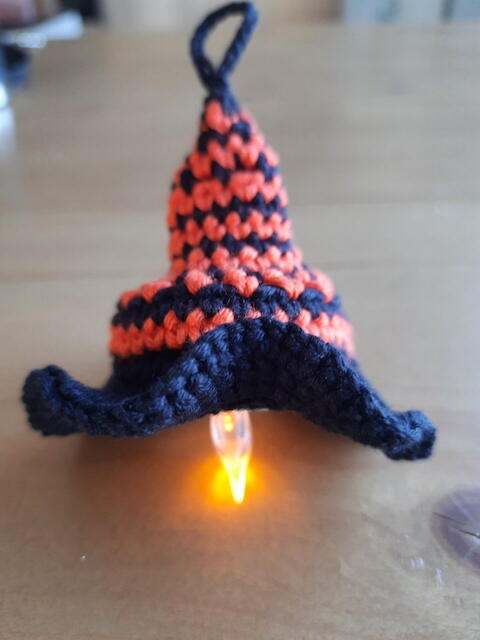How To Crochet A Little Witchy Tea Light