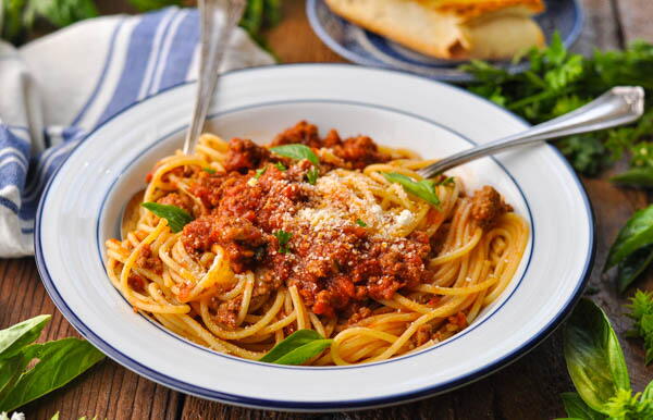 Slow Cooker Spaghetti Sauce | AllFreeSlowCookerRecipes.com