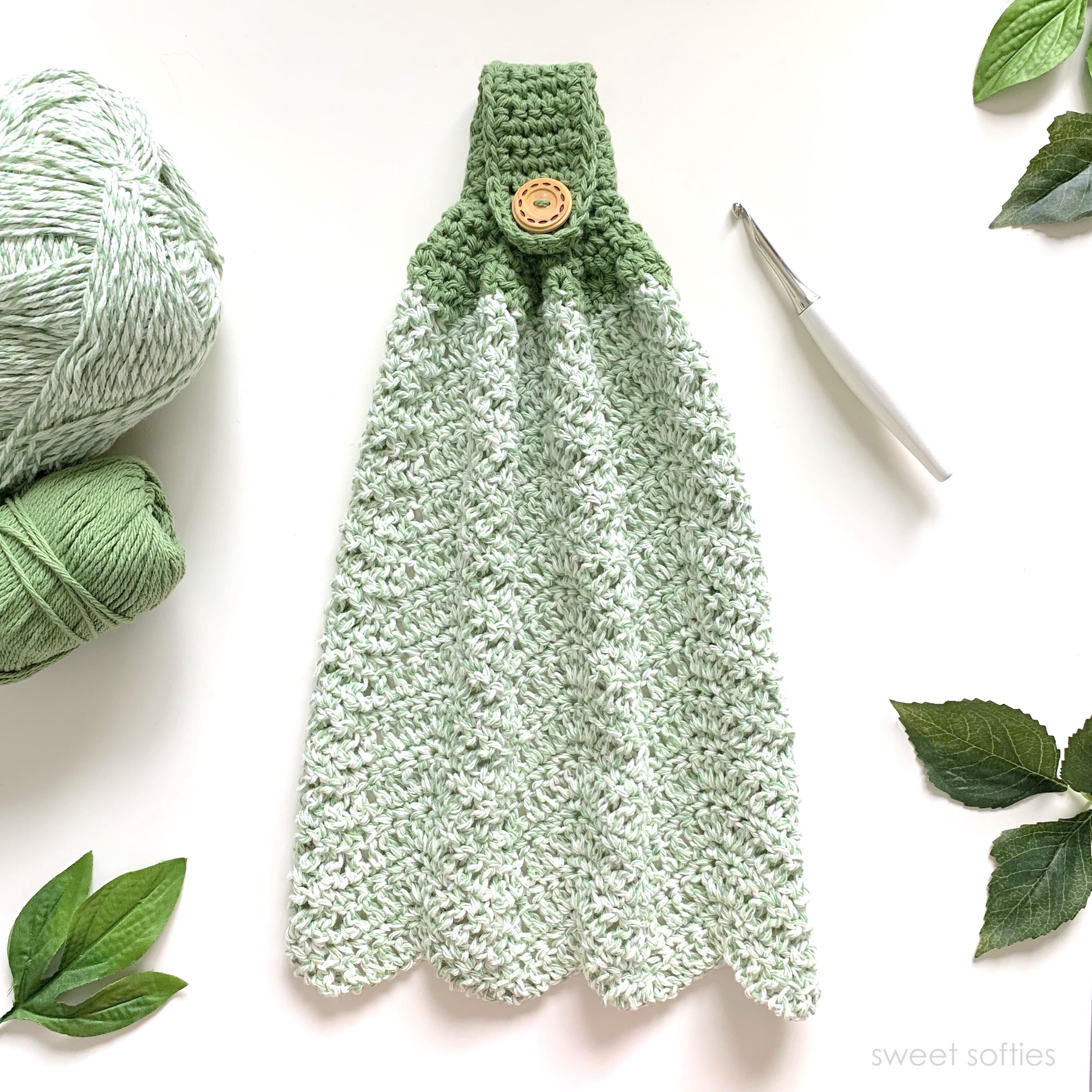 free kitchen scarf pattern
