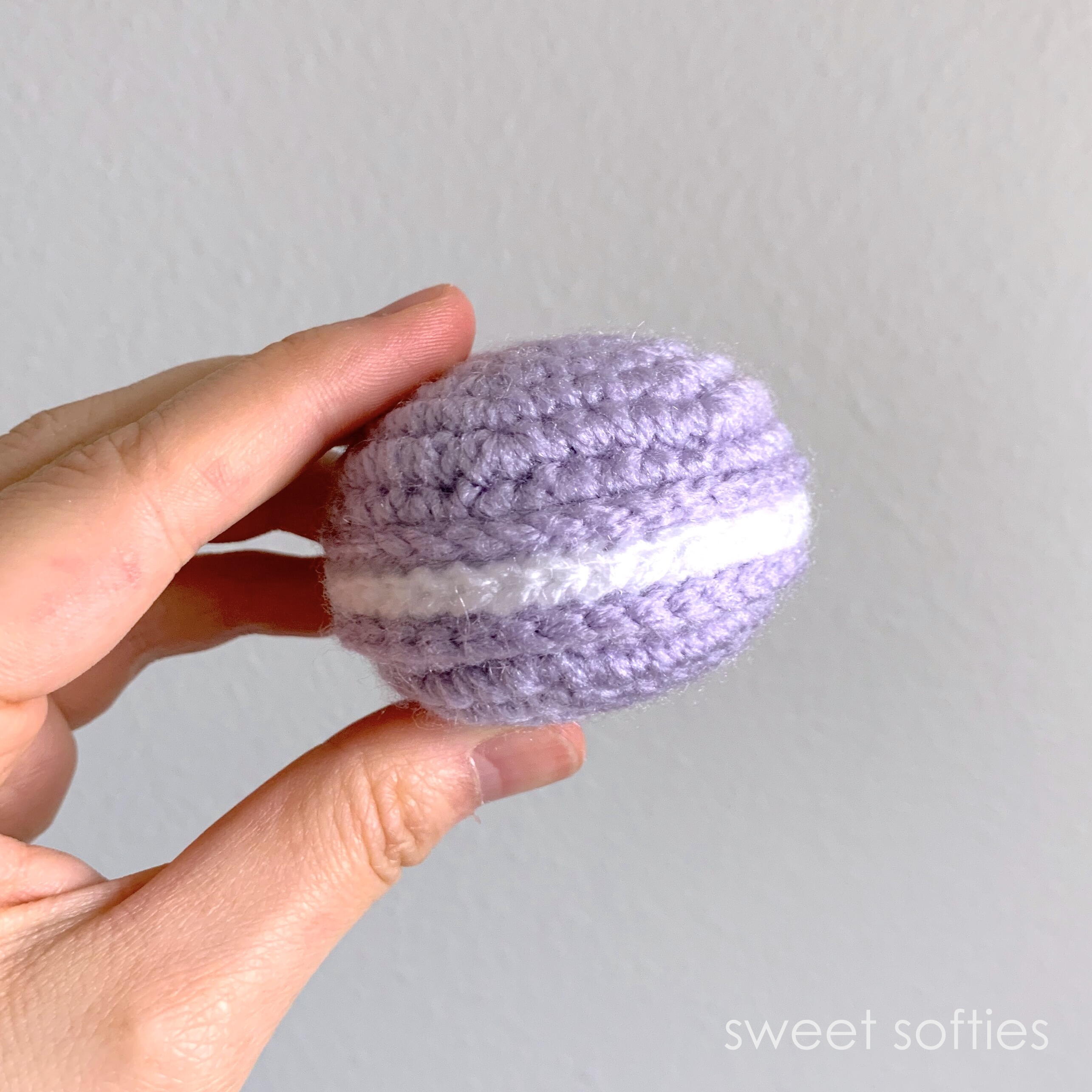 French Macaron Amigurumi Dessert Food | FaveCrafts.com