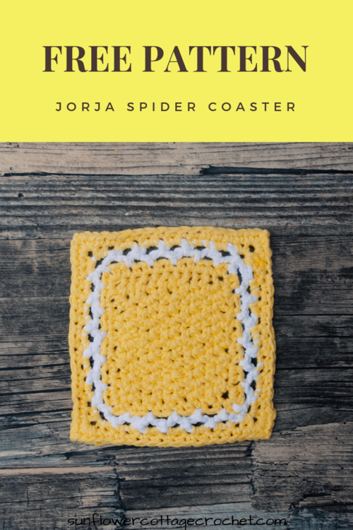 Spider Stitch Coaster