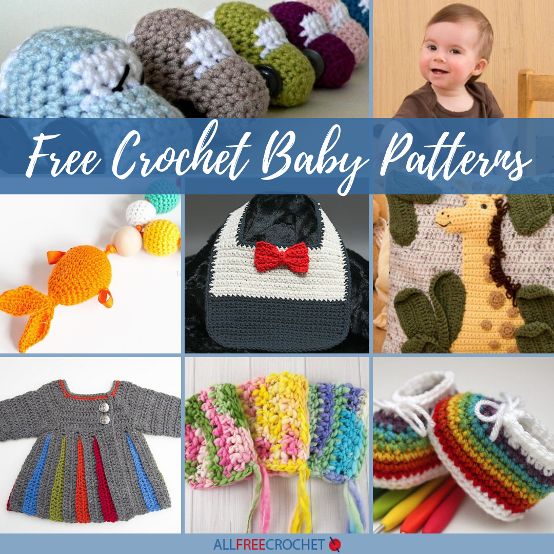 9+ Crochet Baby Patterns Free   AllFreeCrochet.com