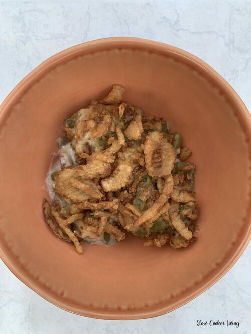 Slow Cooker Green Bean Casserole