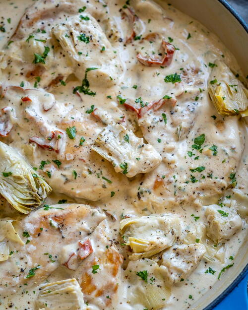 Keto Artichoke Chicken Recipe