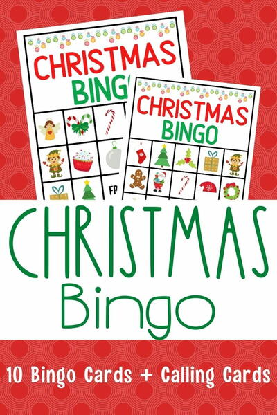  Christmas Bingo Free Printable