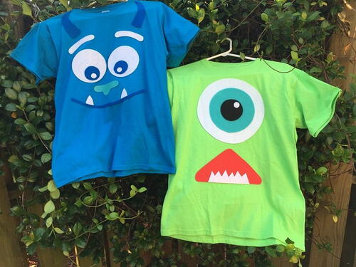 Monsters Inc T-Shirt Halloween Costumes