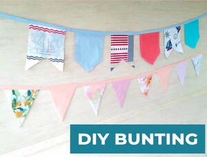 How To Make Fabric Bunting