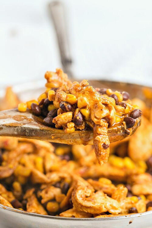 Mexican Chicken And Beans