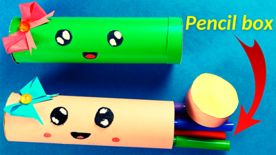 How To Make A Paper Pencil Box Easy?