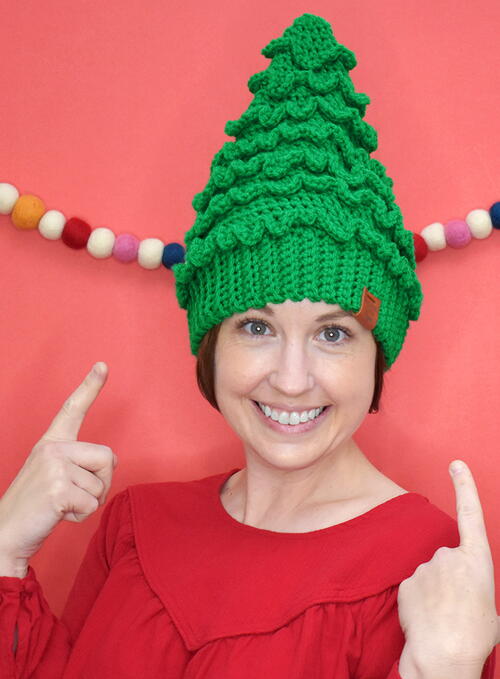 Christmas Tree Hat