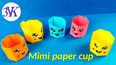 How To Make Mini Paper Cup? 